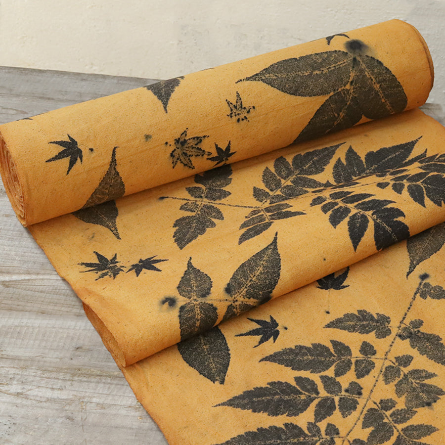 this is Chinese hand dyed tea table cloth tea mat