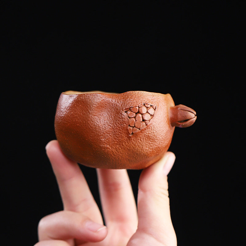 this is a Yixing teacup.this is Chinese Yixing clay teacup
