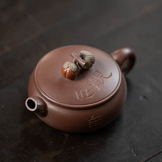 This is a Yixing teapot. this is Chinese yixing clay teapot