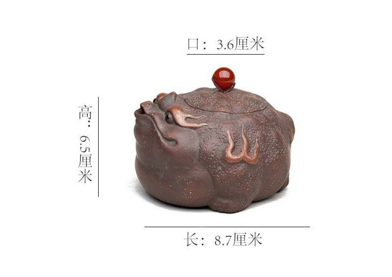 This is a Yixing teapot. this is Chinese yixing clay teapot