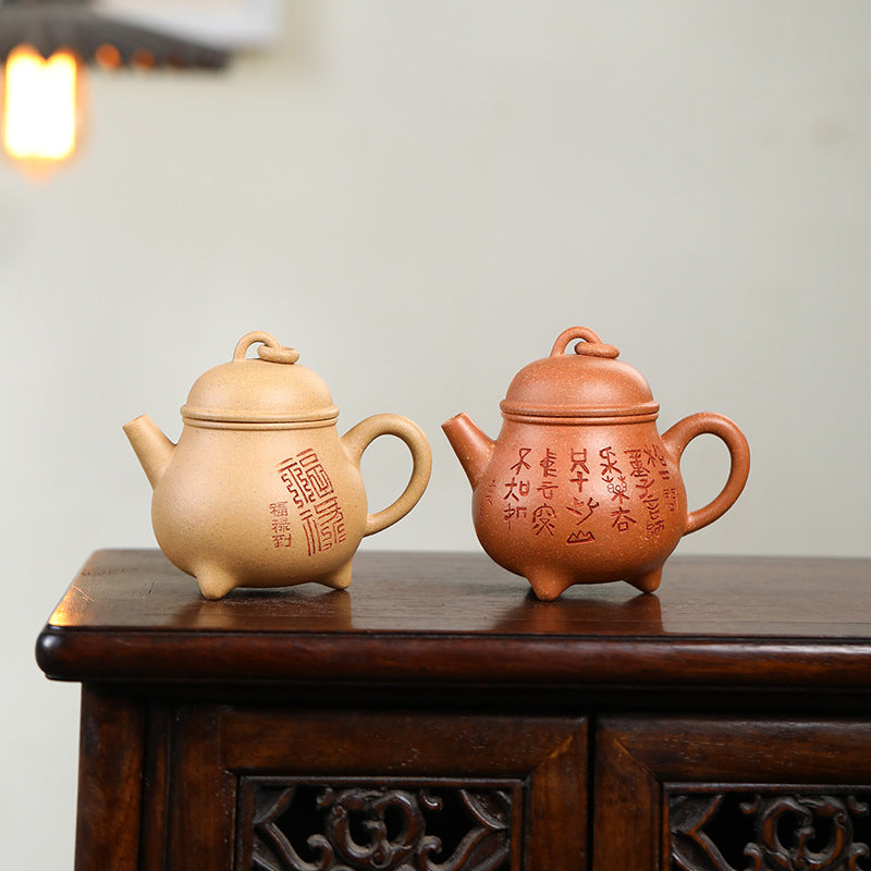 This is a Yixing teapot. this is Chinese yixing clay teapot