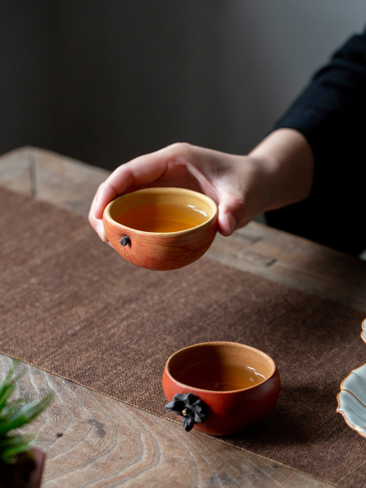 this is a Yixing teacup.this is Chinese Yixing clay teacup