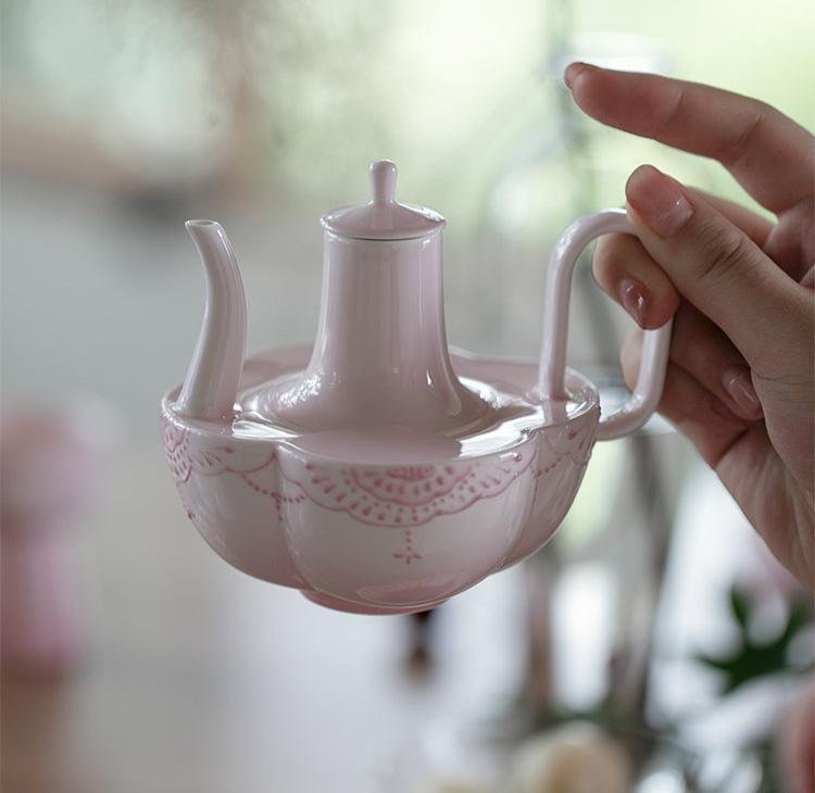 This is an Arita ware teapot