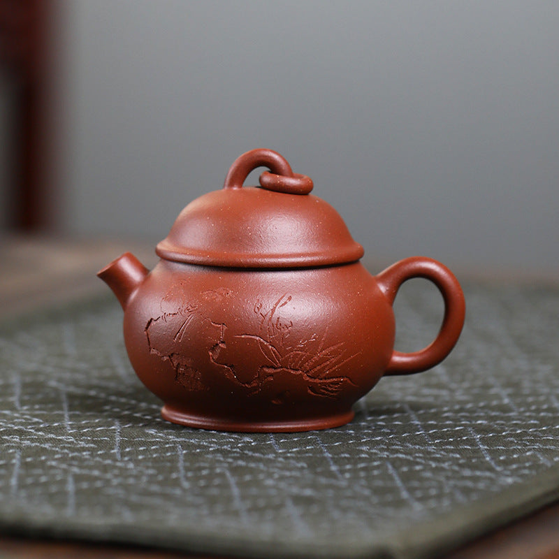 This is a Yixing teapot. this is Chinese yixing clay teapot