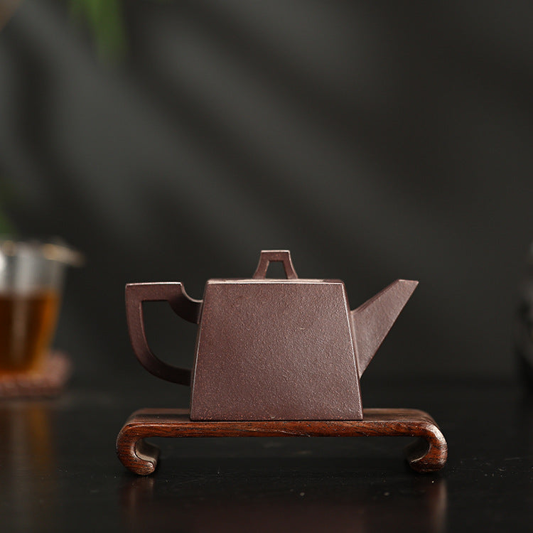 This is a Yixing teapot. this is Chinese yixing clay teapot