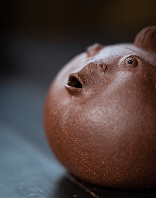 This is a Yixing teapot. this is Chinese yixing clay teapot