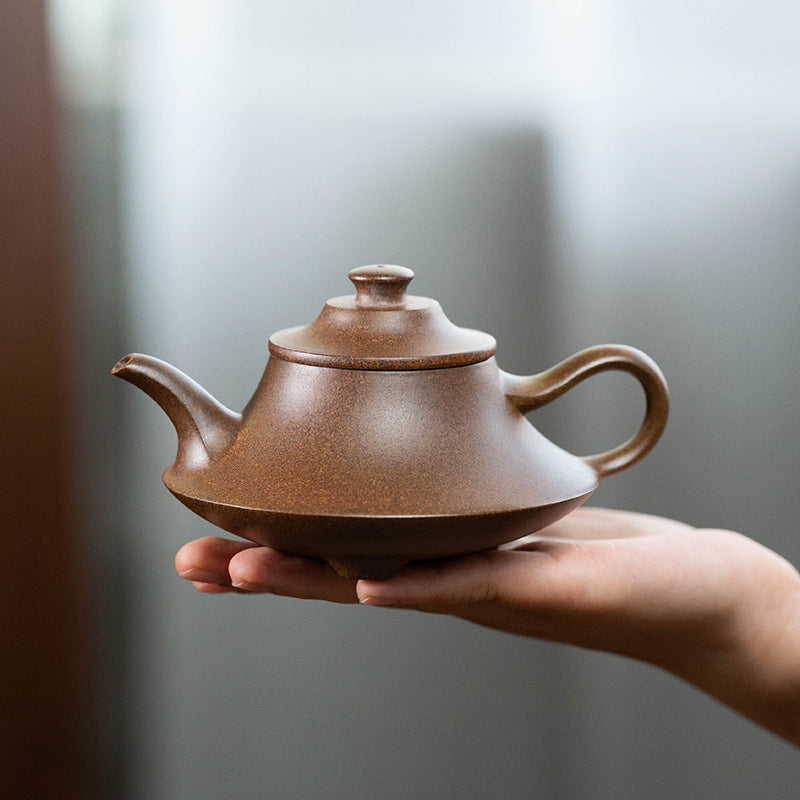 This is a Yixing teapot. this is Chinese yixing clay teapot
