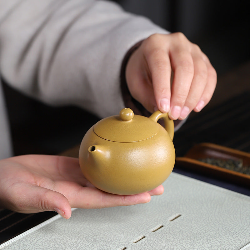 This is a Yixing teapot. this is Chinese yixing clay teapot