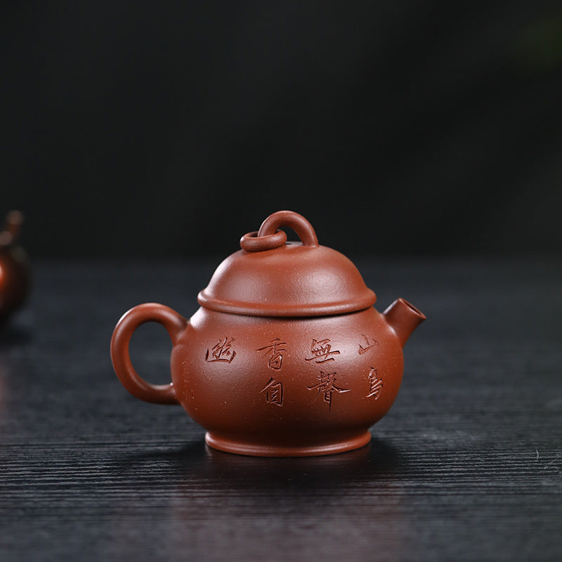 This is a Yixing teapot. this is Chinese yixing clay teapot