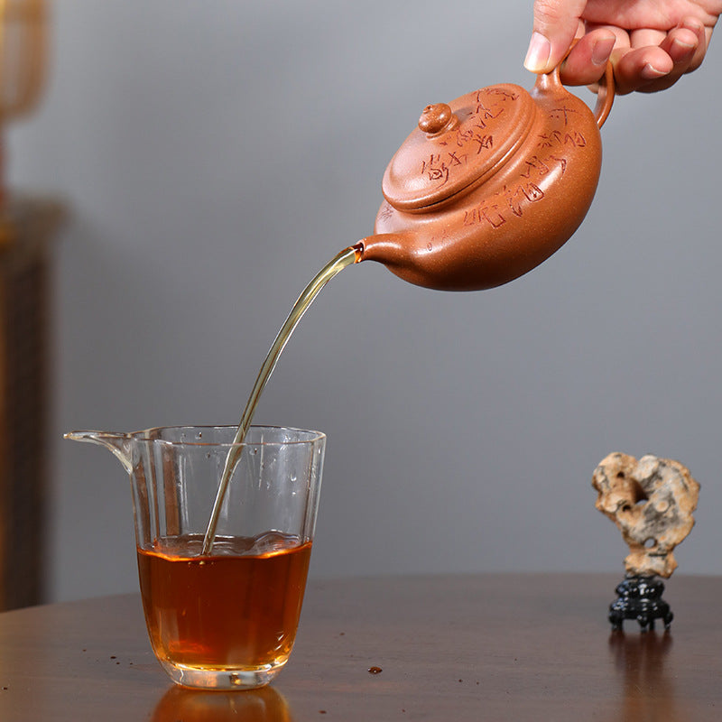 This is a Yixing teapot. this is Chinese yixing clay teapot
