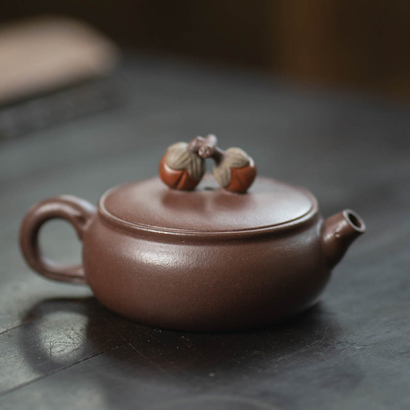 This is a Yixing teapot. this is Chinese yixing clay teapot