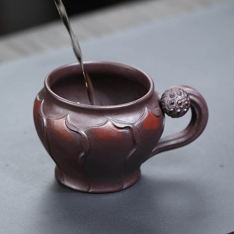 this is a Yixing teacup.this is Chinese Yixing clay teacup
