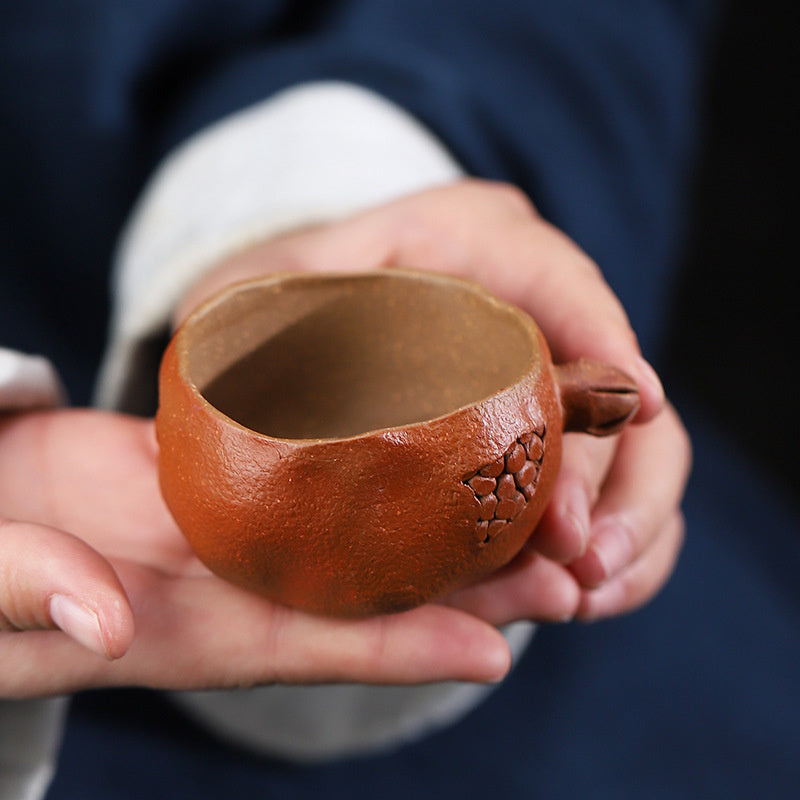 this is a Yixing teacup.this is Chinese Yixing clay teacup