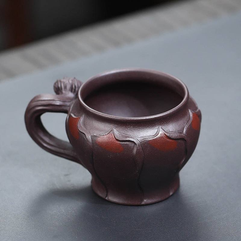 this is a Yixing teacup.this is Chinese Yixing clay teacup