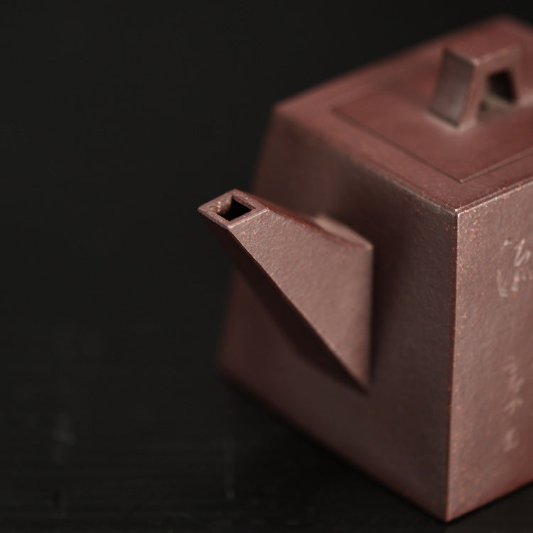 This is a Yixing teapot. this is Chinese yixing clay teapot
