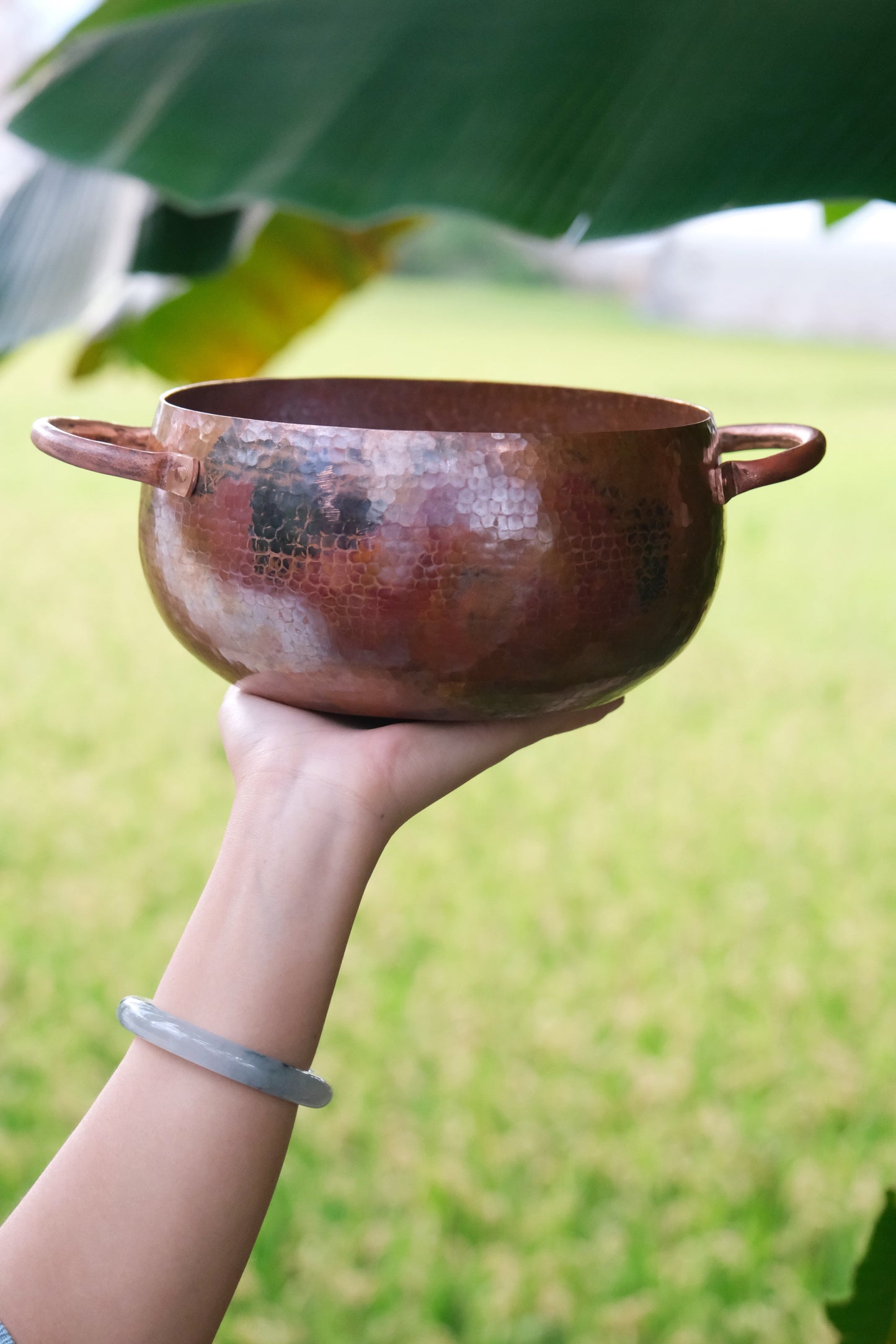 Chinese Handamde Forging Copper Cooking Pot Food Pot Traditional Original Style