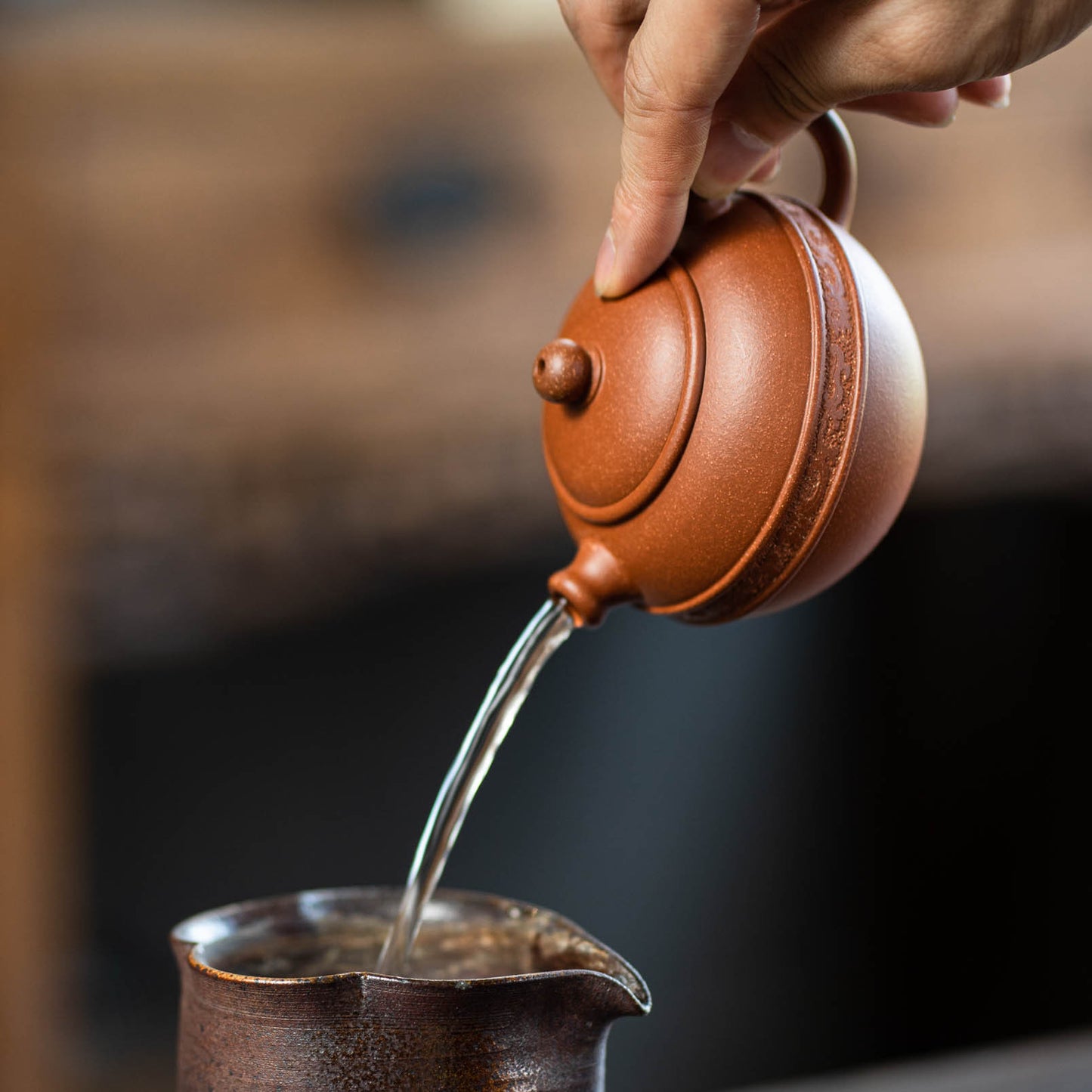 This is a Yixing teapot. this is Chinese yixing clay teapot