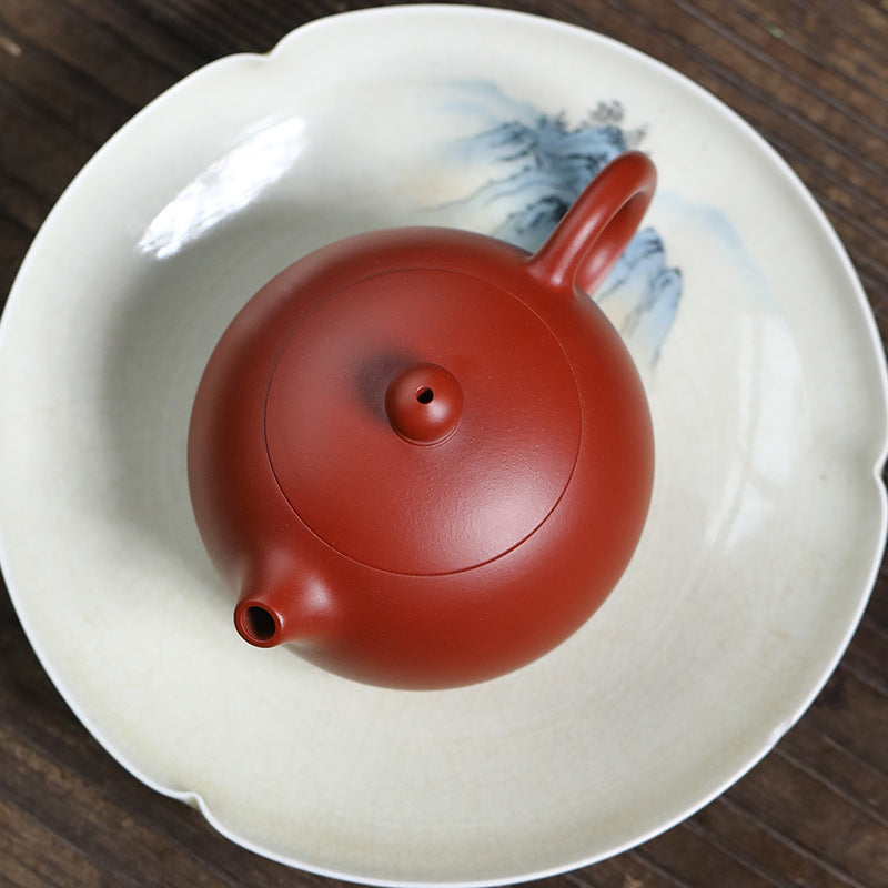 This is a Yixing teapot this is Chinese yixing clay teapot