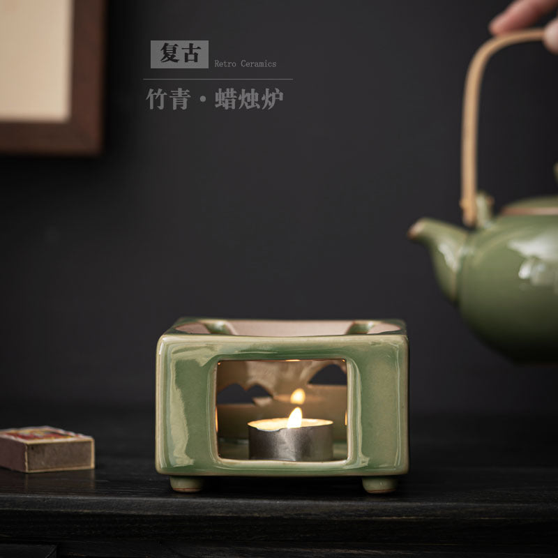 This is a ceramic stove