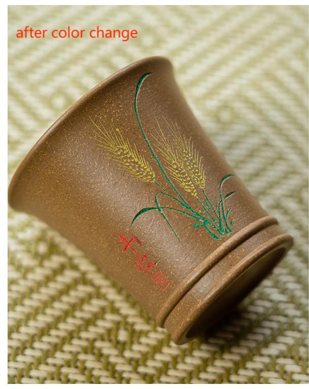 this is a Yixing teacup.this is Chinese Yixing clay teacup