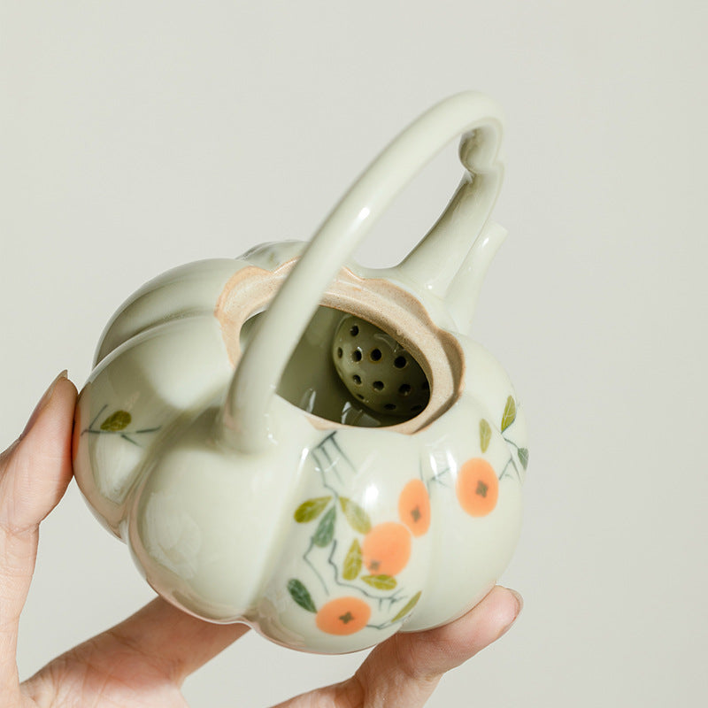 this is a ceramic teapot