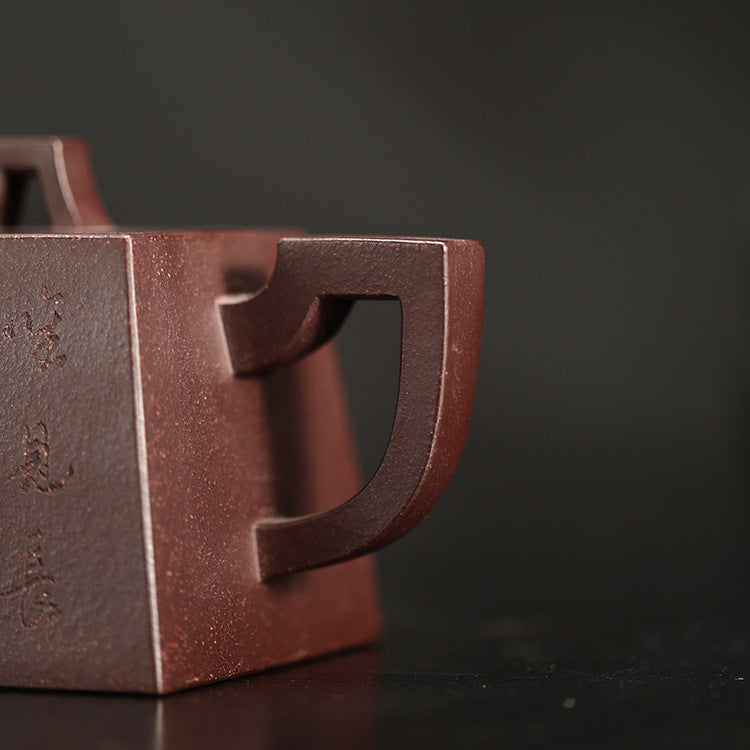 This is a Yixing teapot. this is Chinese yixing clay teapot