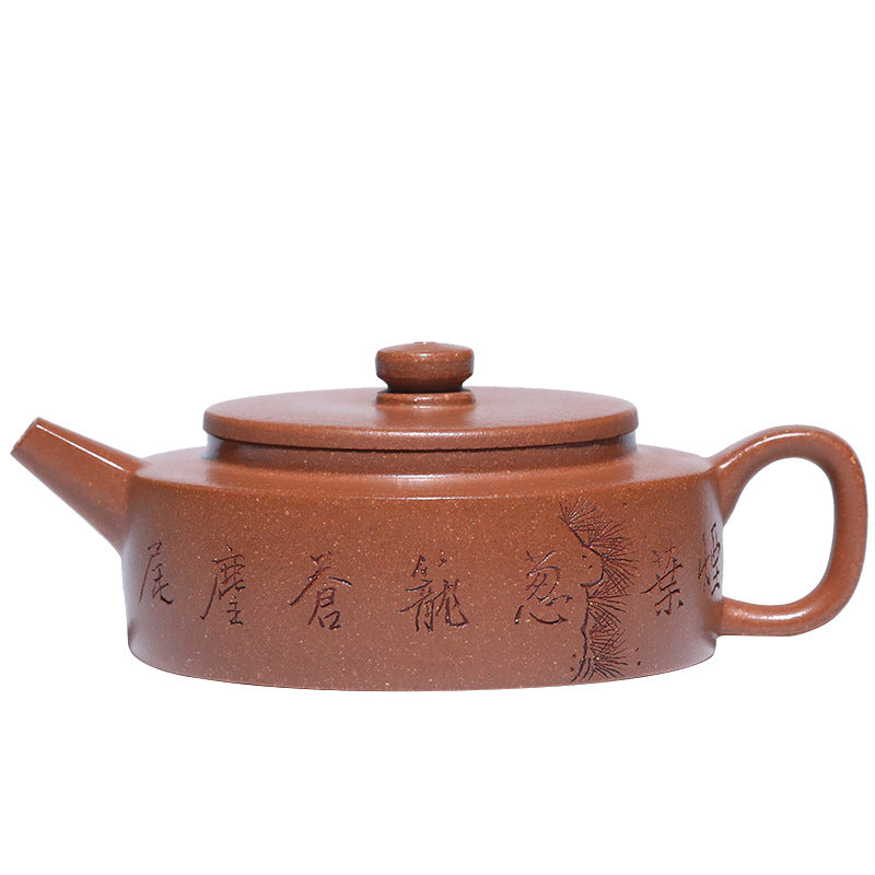 This is a Yixing teapot. this is Chinese yixing clay teapot