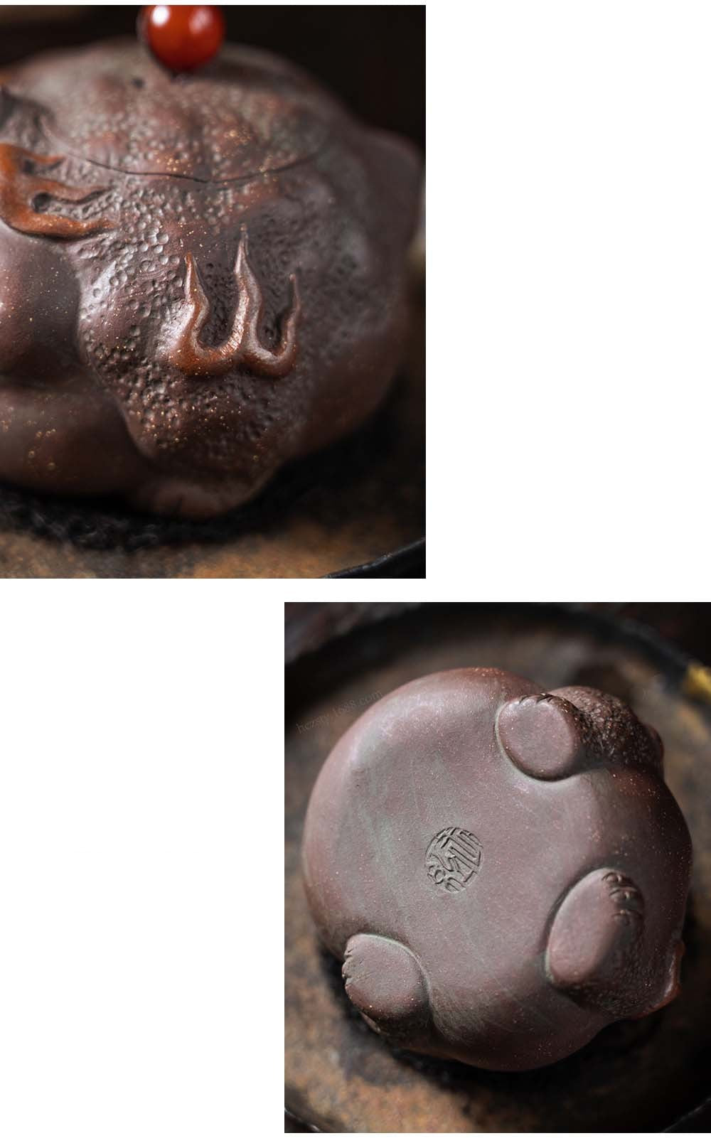 This is a Yixing teapot. this is Chinese yixing clay teapot