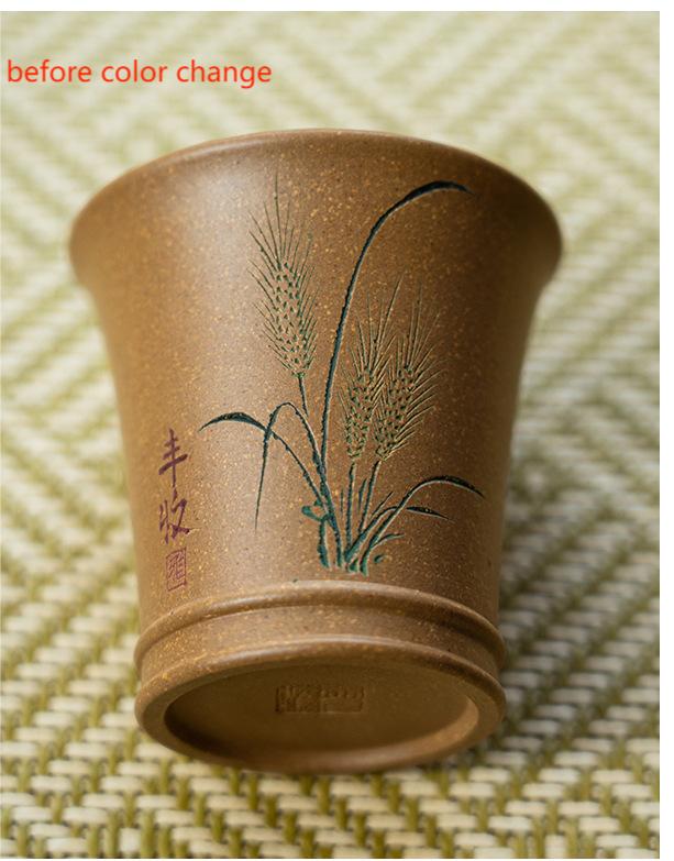 this is a Yixing teacup.this is Chinese Yixing clay teacup