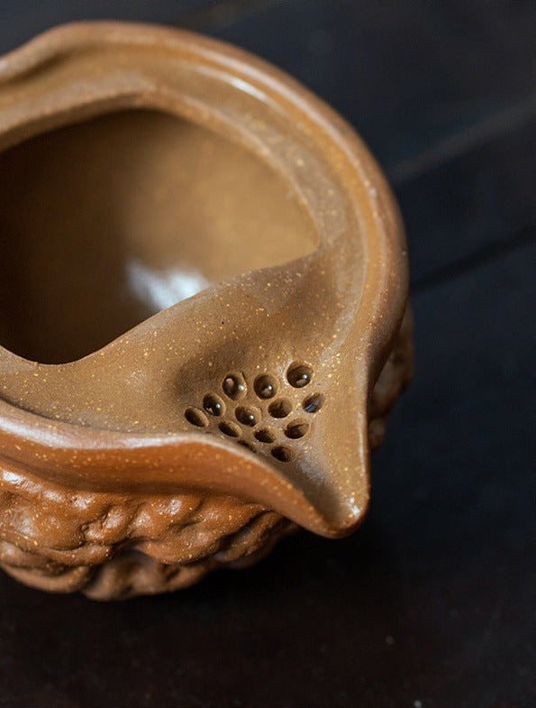 This is a Yixing teapot. this is Chinese yixing clay teapot