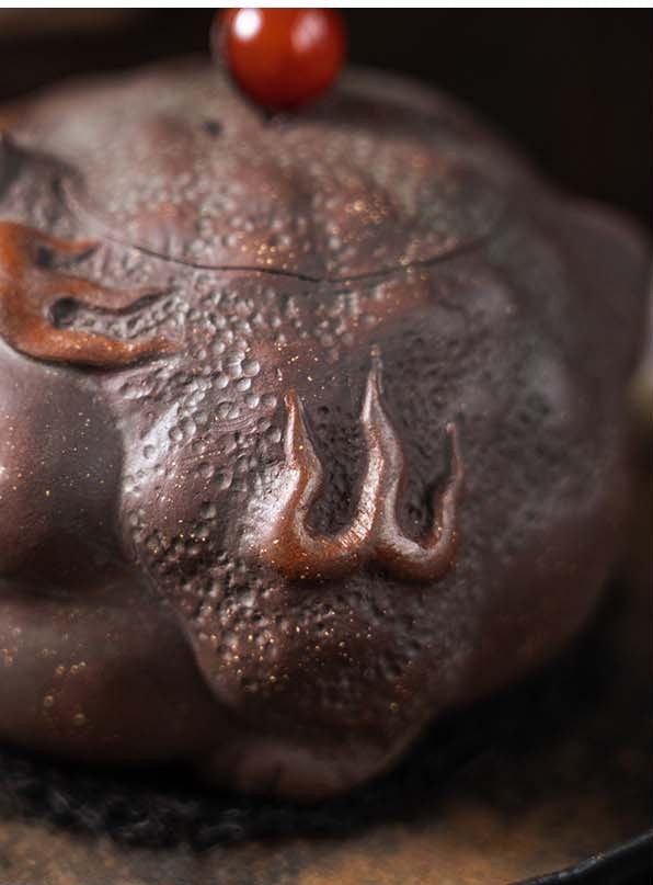This is a Yixing teapot. this is Chinese yixing clay teapot