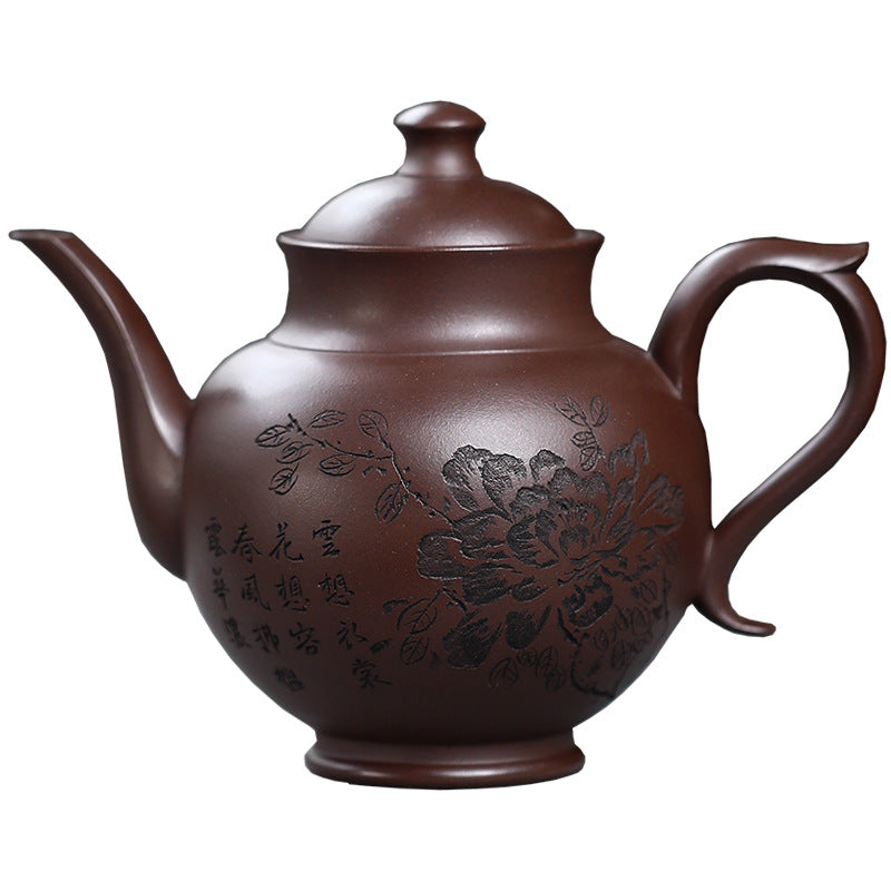 This is a Yixing teapot. this is Chinese yixing clay teapot