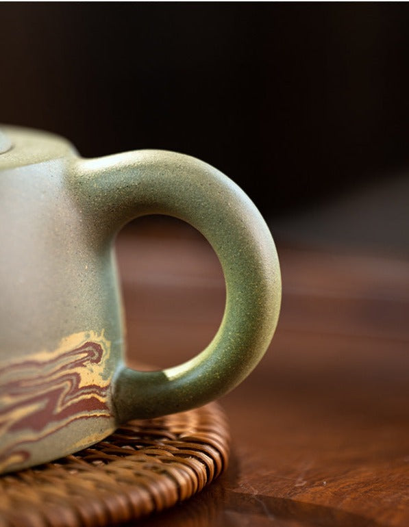 This is a Yixing teapot. this is Chinese yixing clay teapot