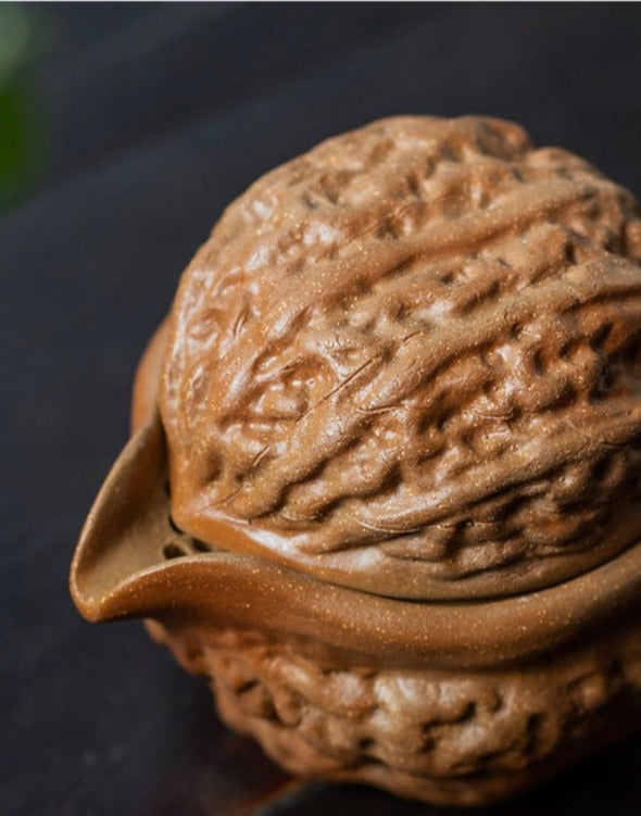 This is a Yixing teapot. this is Chinese yixing clay teapot