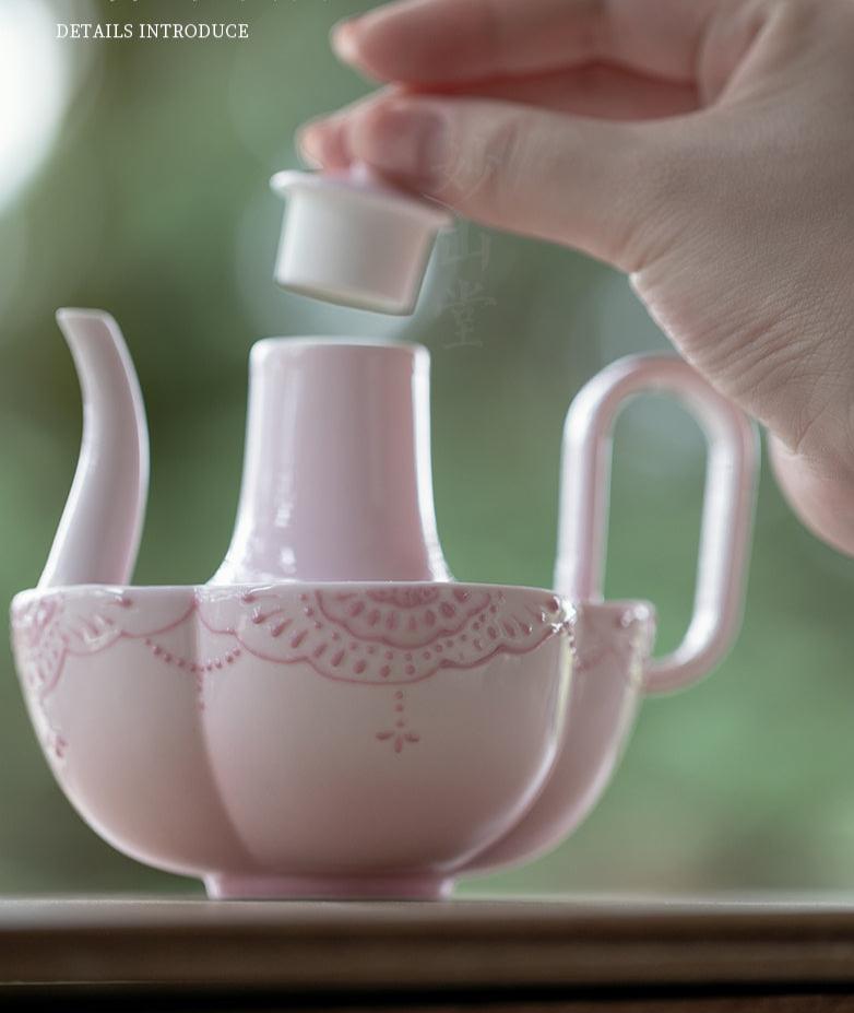 This is an Arita ware teapot