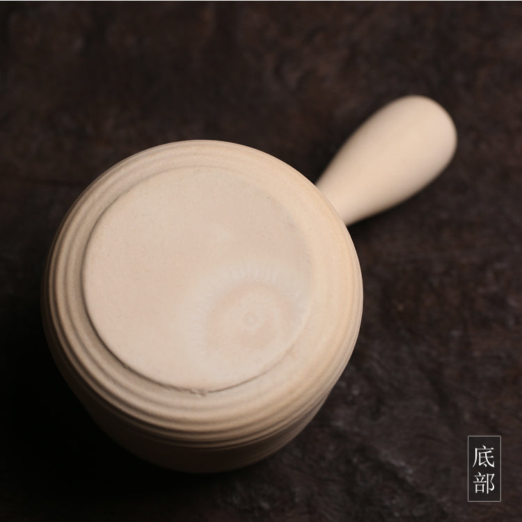 This is a pottery kettle