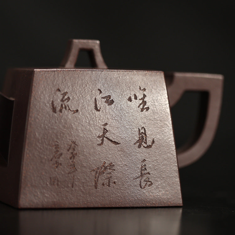 This is a Yixing teapot. this is Chinese yixing clay teapot