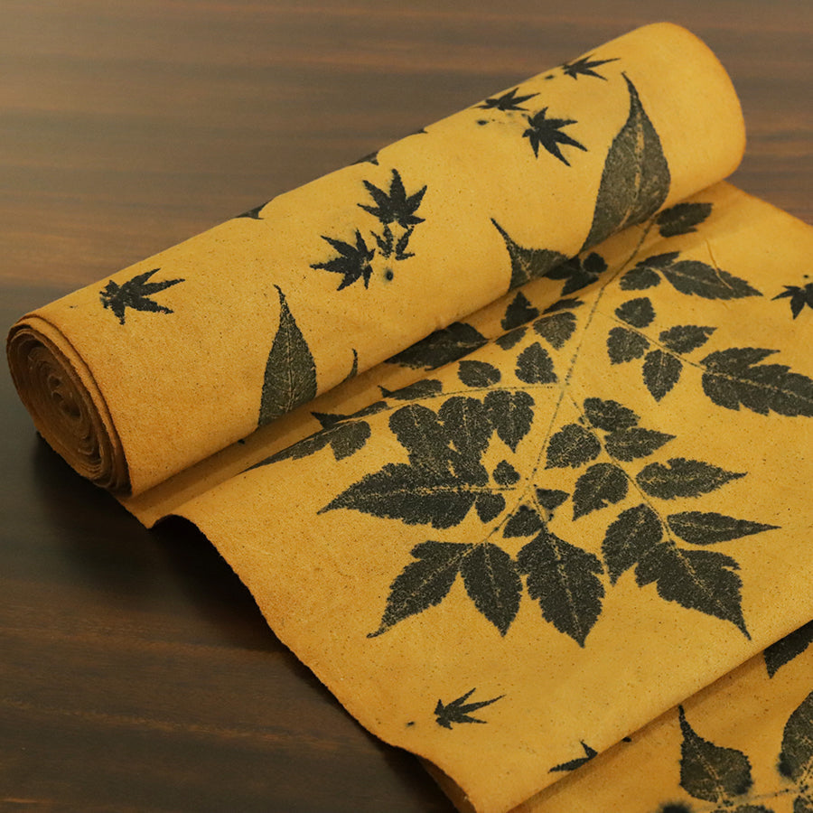 this is Chinese hand dyed tea table cloth tea mat