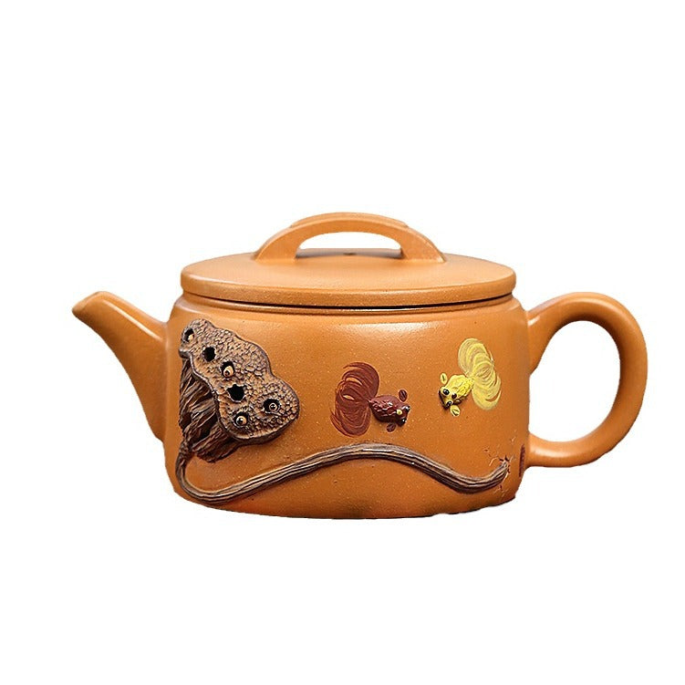 This is a Yixing teapot. this is Chinese yixing clay teapot