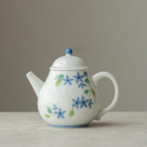 this is a ceramic teapot