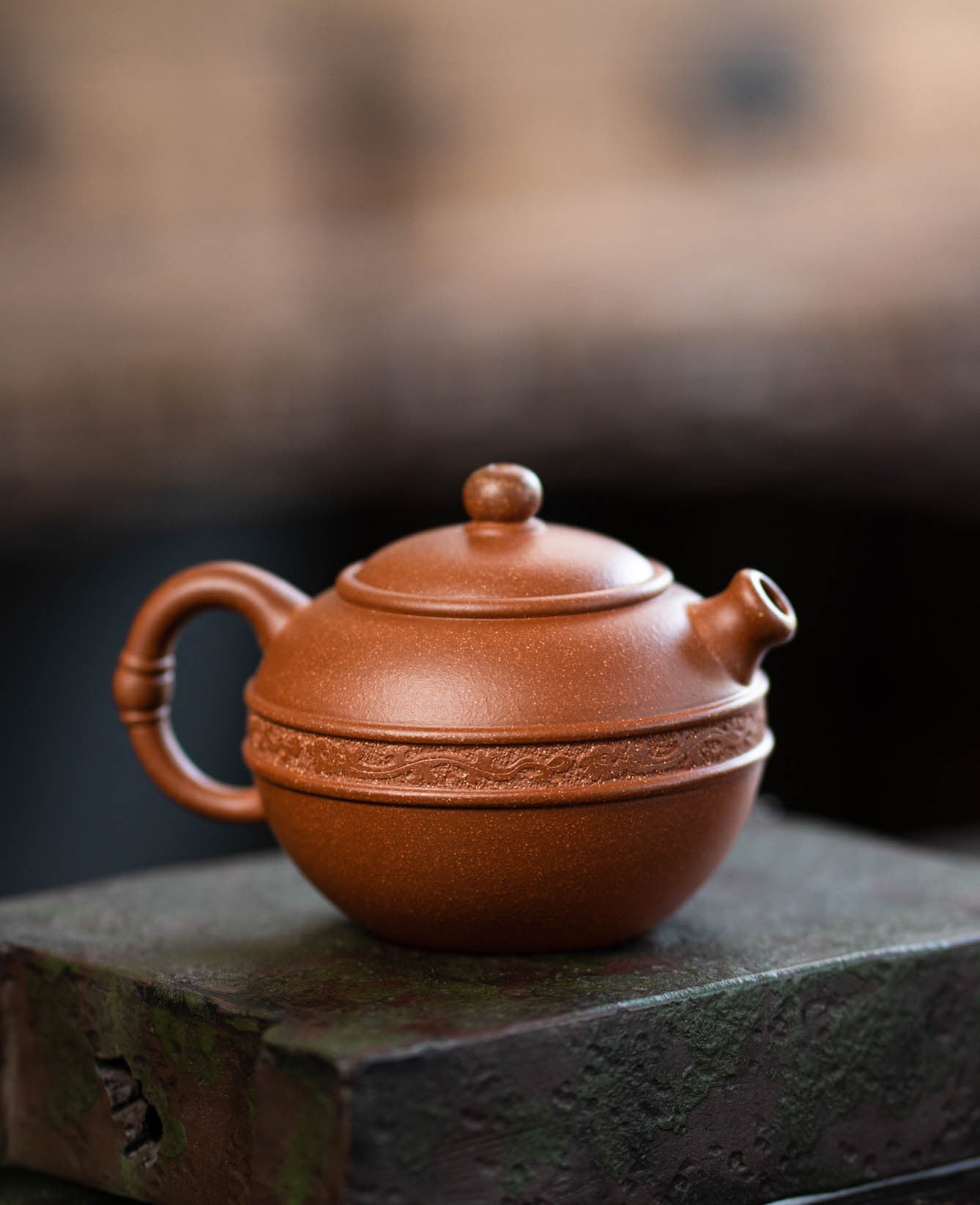 This is a Yixing teapot. this is Chinese yixing clay teapot