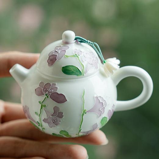 this is a ceramic teapot