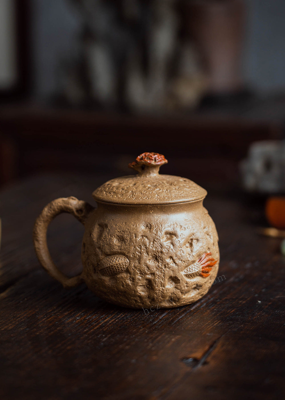 this is a Yixing teacup.this is Chinese Yixing clay teacup