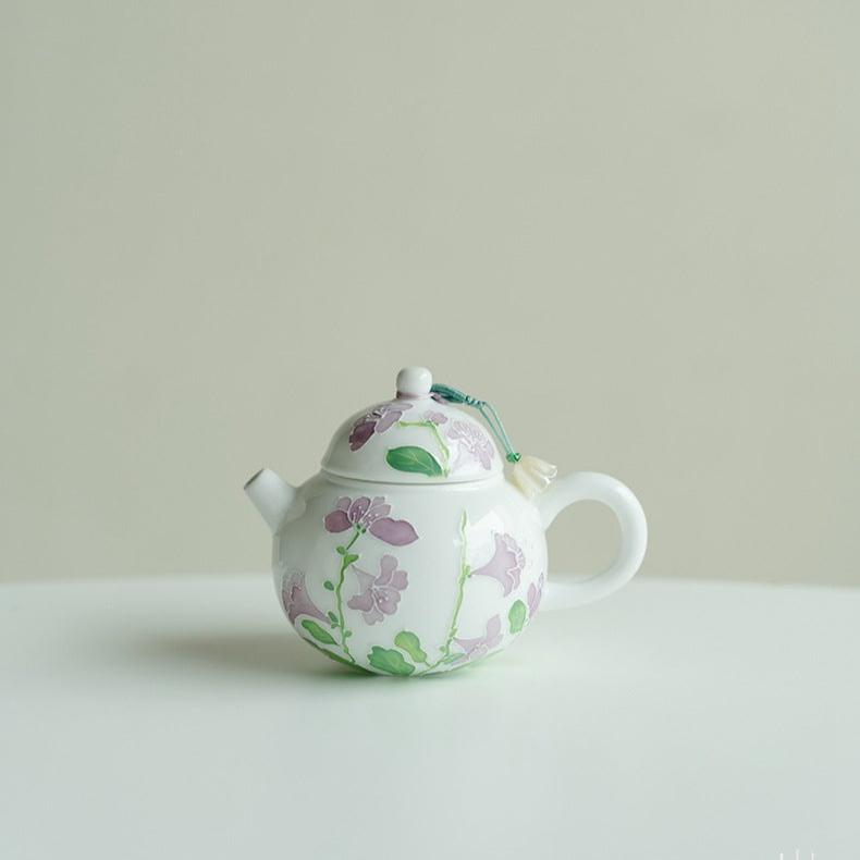 this is a ceramic teapot