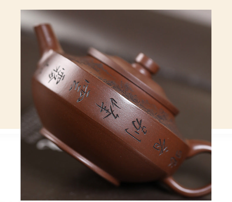 This is a Yixing teapot. this is Chinese yixing clay teapot