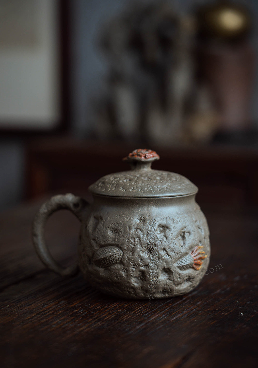 this is a Yixing teacup.this is Chinese Yixing clay teacup