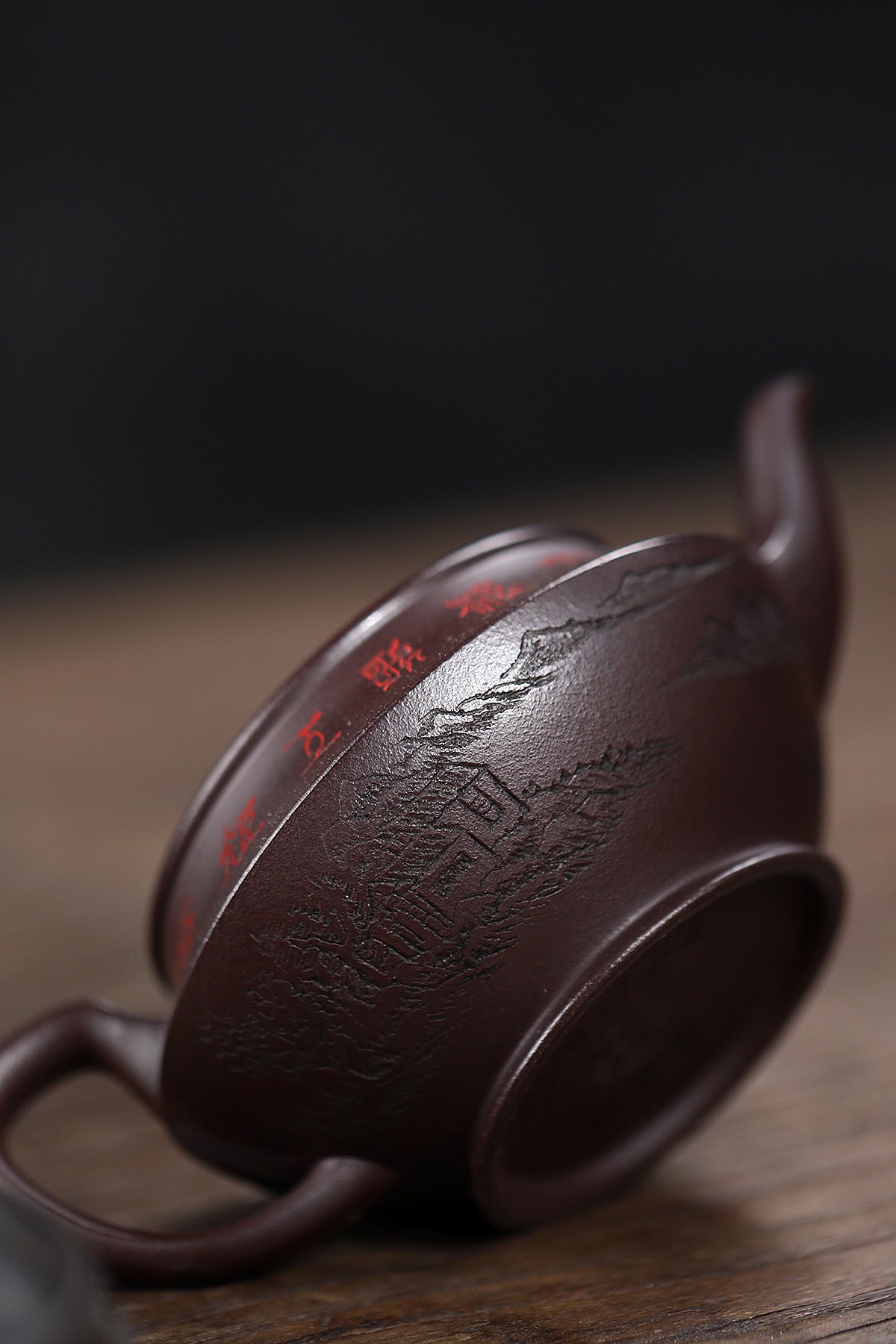 This is a Yixing teapot. this is Chinese yixing clay teapot