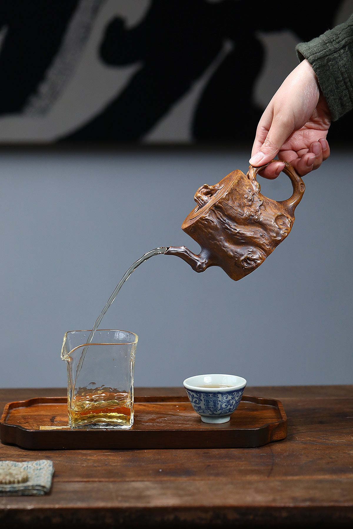 This is a Yixing teapot. this is Chinese yixing clay teapot