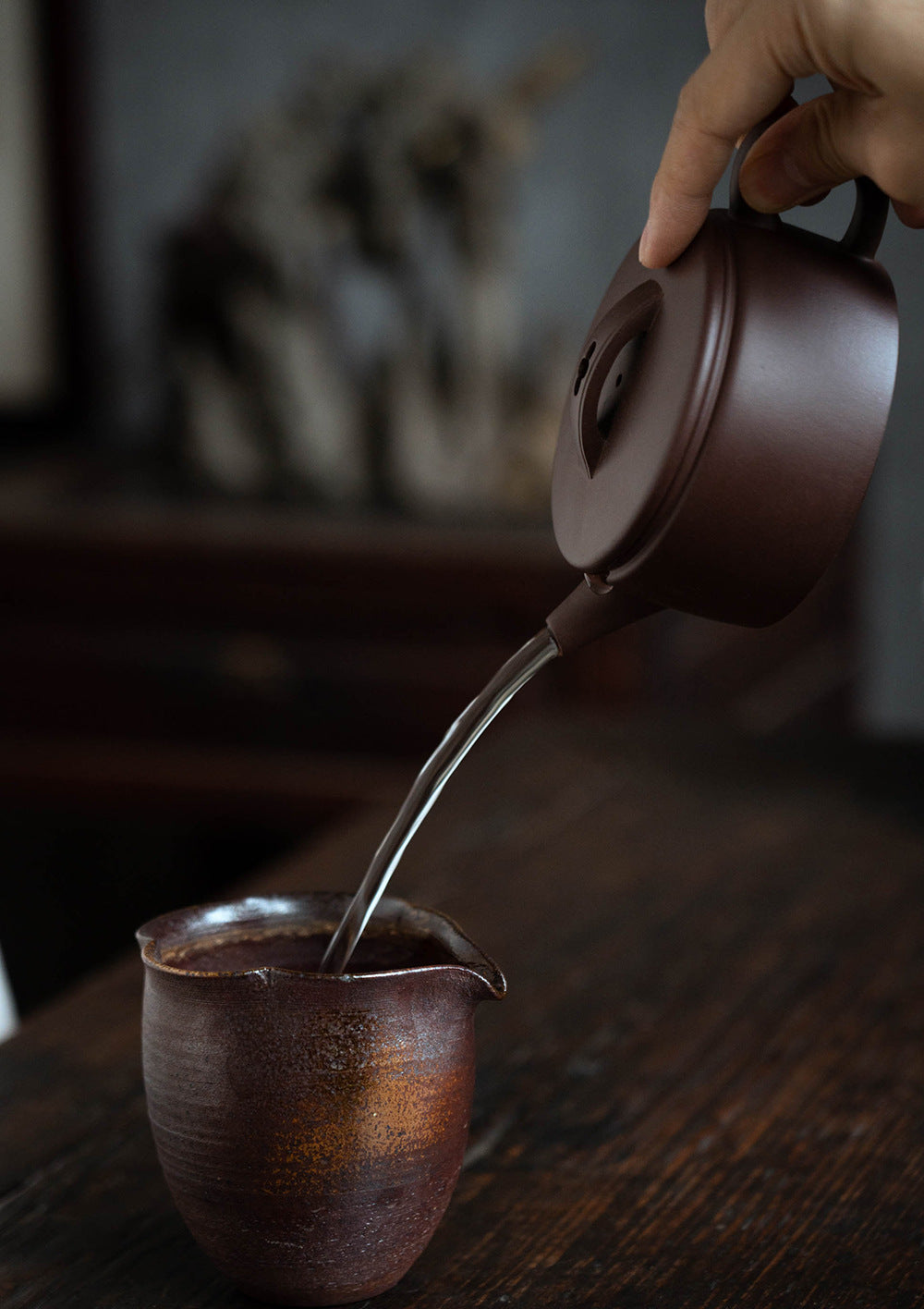 This is a Yixing teapot. this is Chinese yixing clay teapot