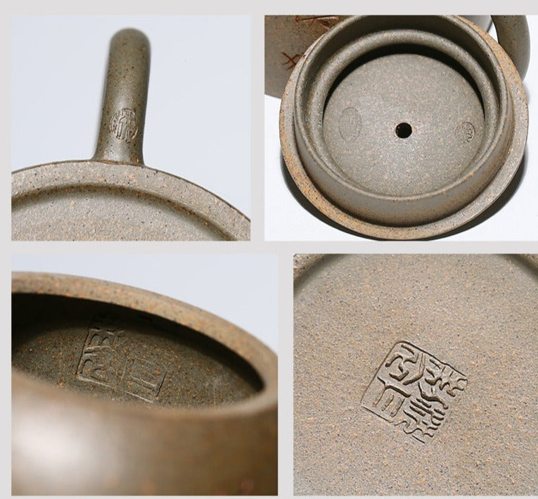 This is a Yixing teapot. this is Chinese yixing clay teapot